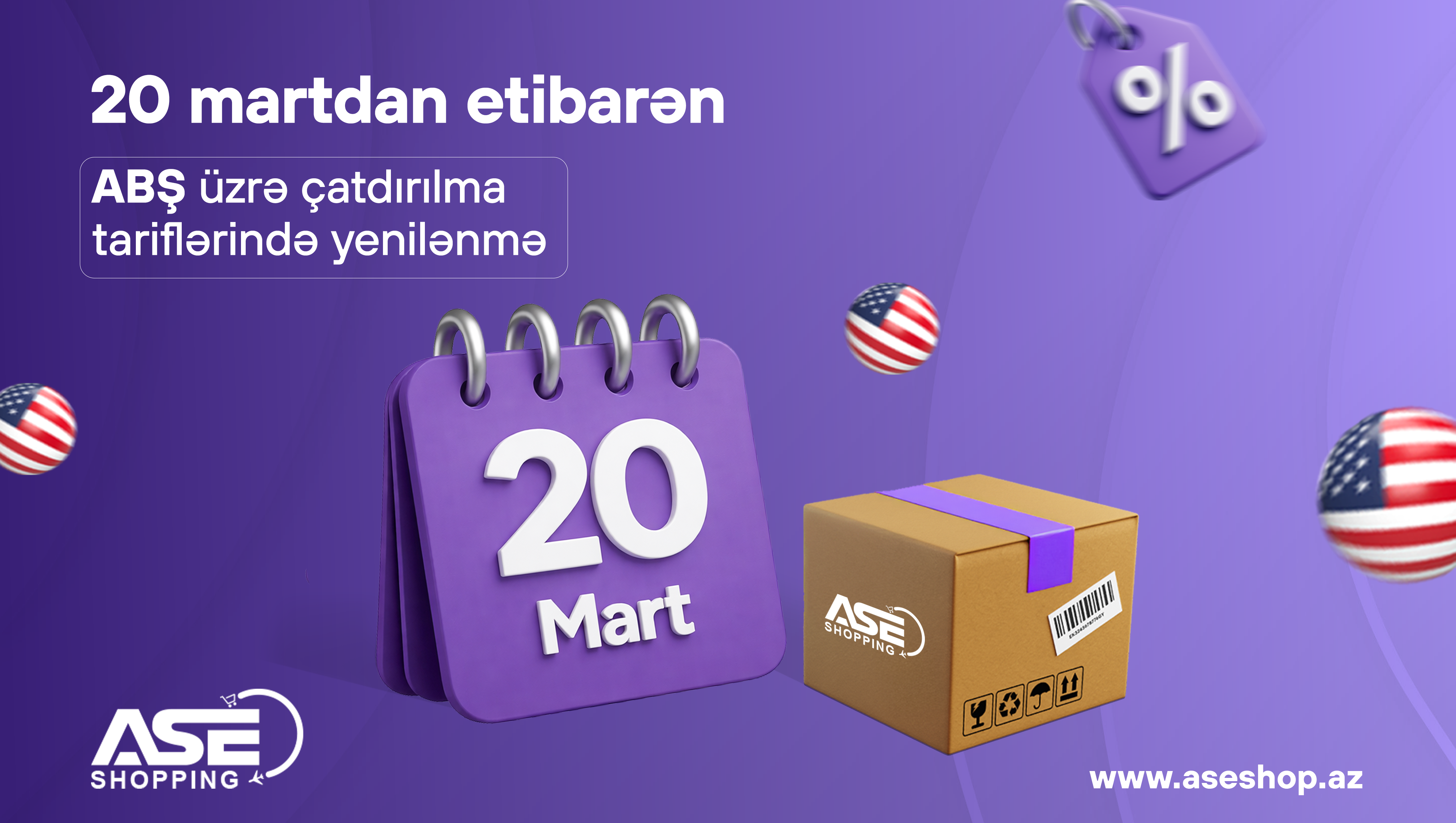 ABŞ tarifləri yenilənib